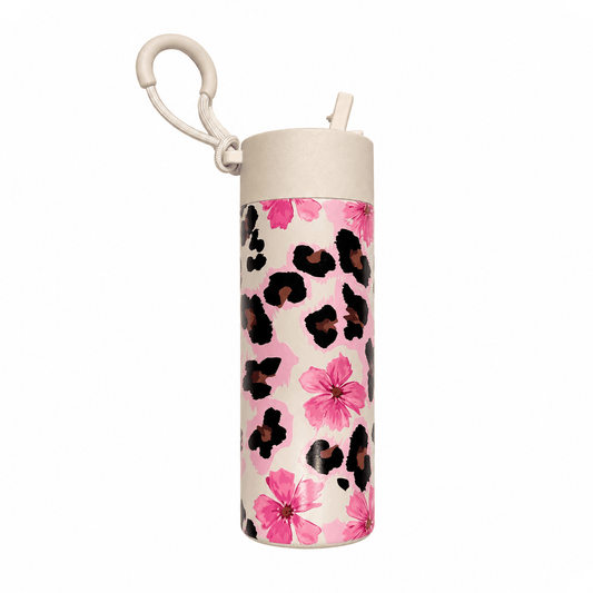 WILDFLOWER 24 OZ WATER BOTTLE WITH STRAW LID | LIMITED EDITION