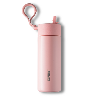 24 OZ WATER BOTTLE WITH STRAW LID