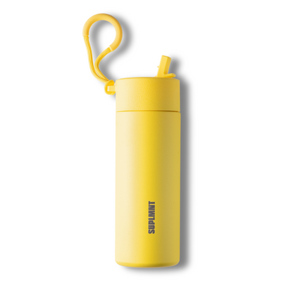 24 OZ WATER BOTTLE WITH STRAW LID