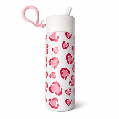 LOVE WILD 24OZ BOTTLE WITH STRAW LID