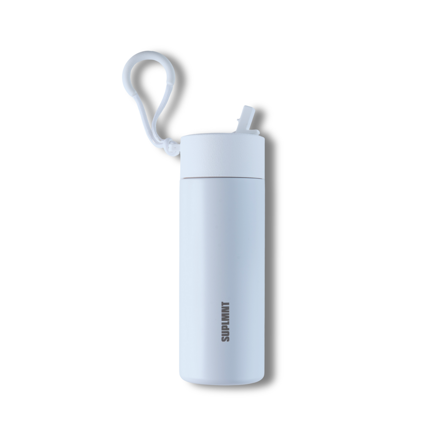 SUPLMNT 24 Oz Insulated Water Bottle With Straw Lid | Sky