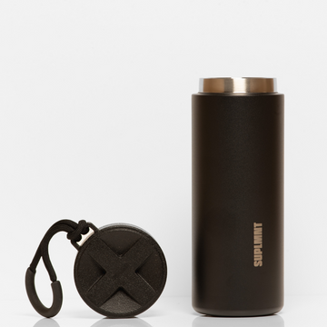 Black Water Bottle - BLACK