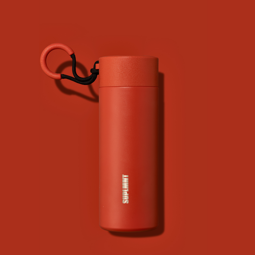 SUPLMNT's Red 24 OZ Water Bottle